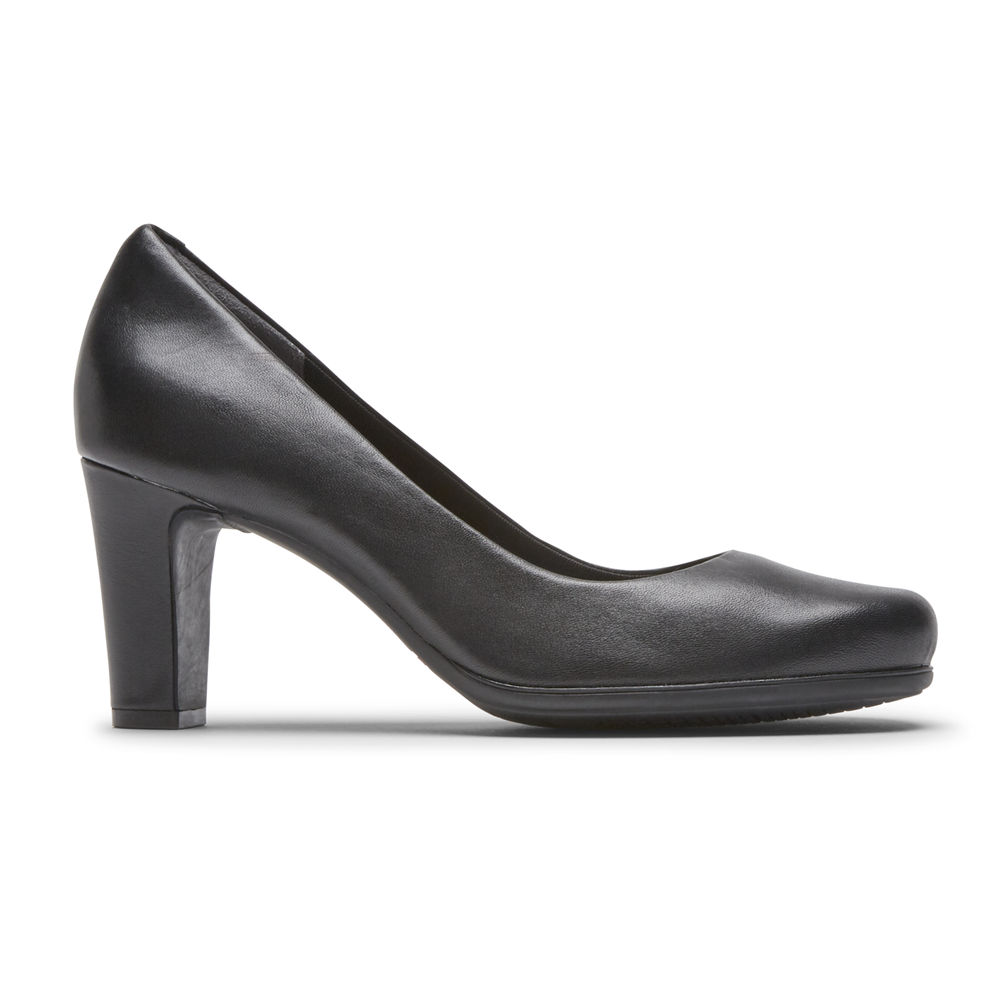 Rockport Womens TOTAL MOTION MID - Pumps Black - IDX261845